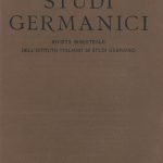 Vai al fascicolo Studi Germanici 1935-2