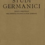 Vai al fascicolo Studi germanici 1940-5-6