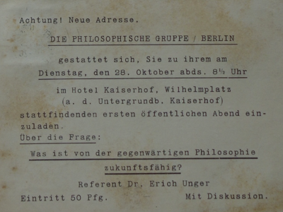 Cover Philosophische gruppe Cover Philosophische gruppe