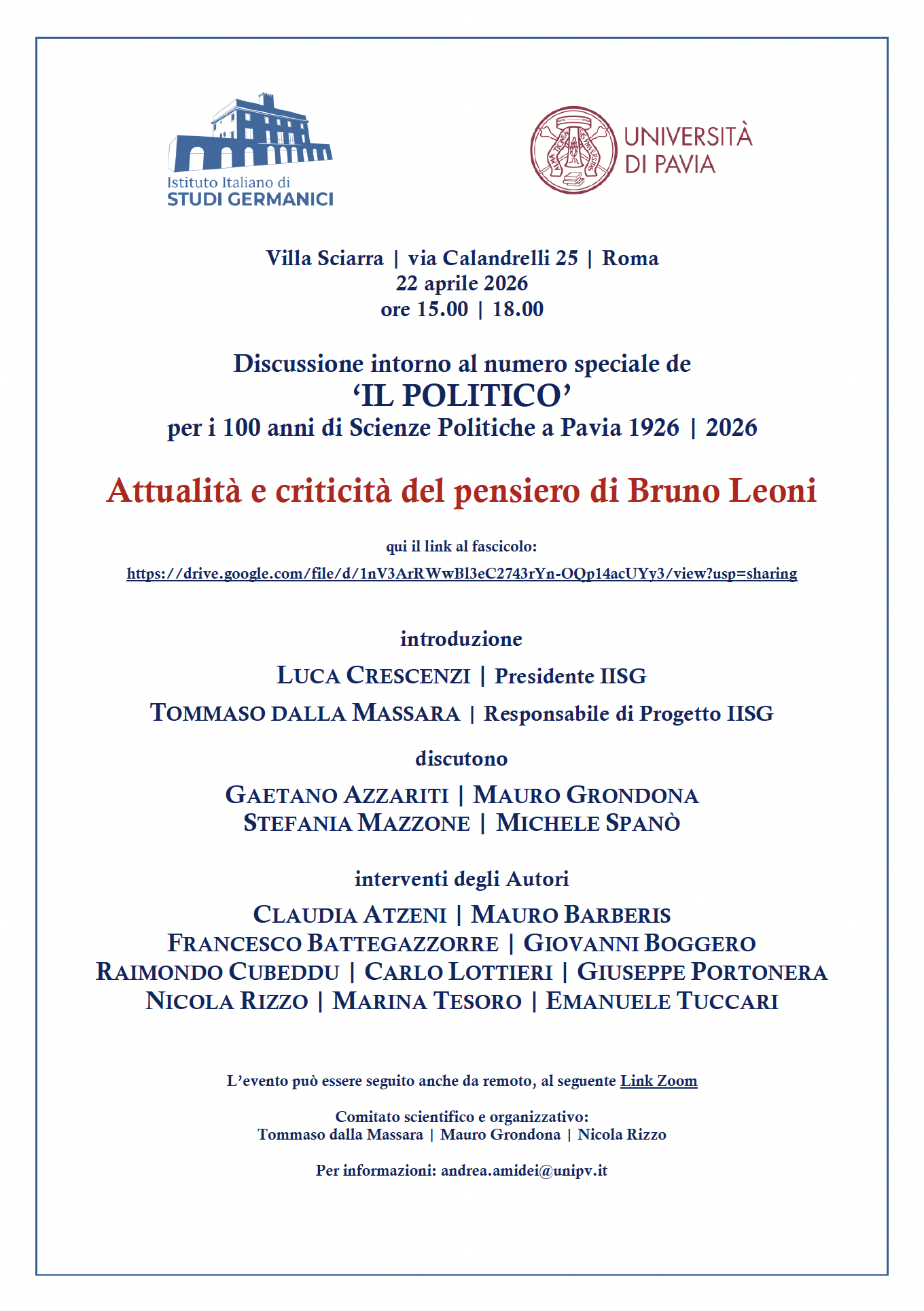 Presentazione Politico_22 aprile