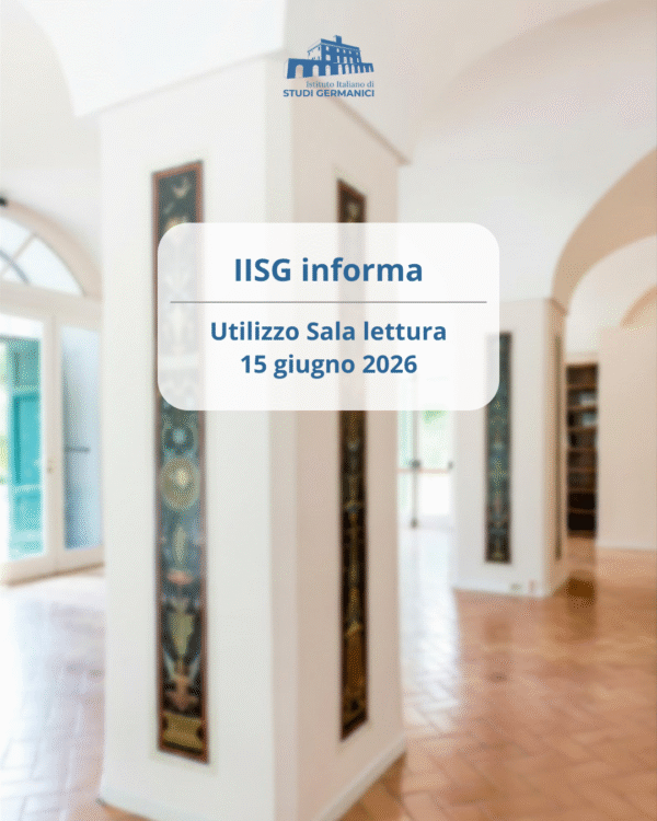 Avviso Sala lettura 15 giugno