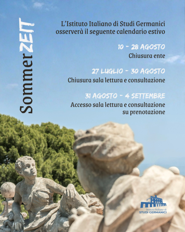 Chiusura estiva 2026